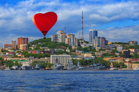 Романтический полет над Владивостоком